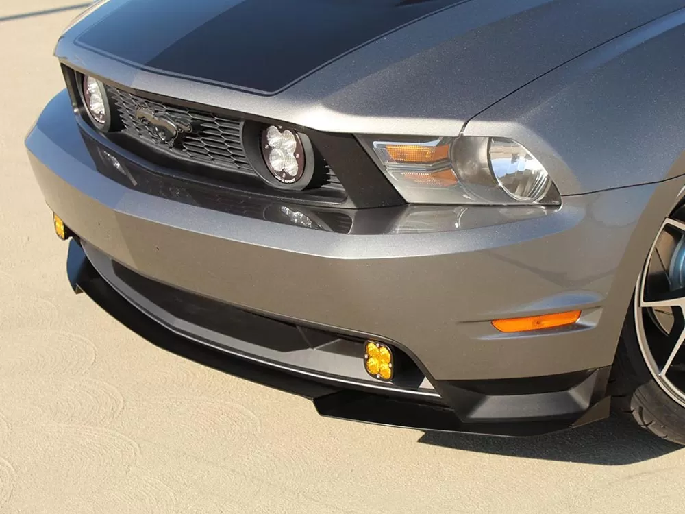 Rally Innovations 3-Piece Front Splitter Ford Mustang GT 2010-2012 - FO-P8C-FSP-02