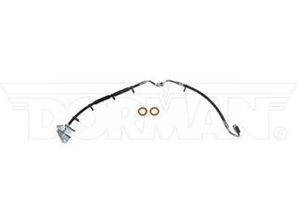 Fine Lines Brake Hose For 03-04 Jeep Grand Cherokee After 04/27/2003 Left Front Rubber - FLH621158