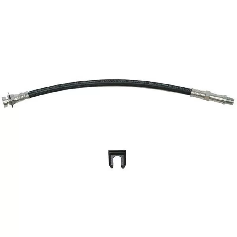 Fine Lines Brake Hose For 55-57 Ford Thunderbird Front Drum 2 Required Stainless - HSP1141SS