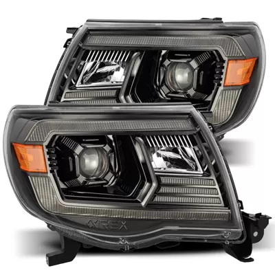 Alpahrex LUXX-Series LED Projector Headlights Alpha-Black Toyota Tacoma 2005-2011 - 880739