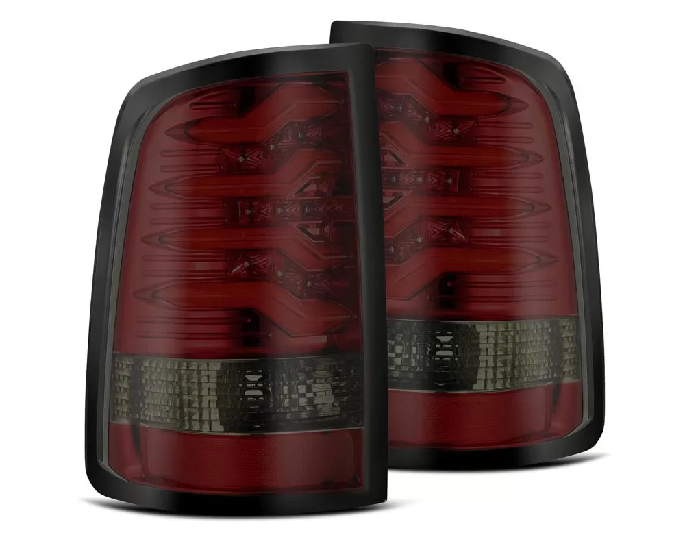 PRO-Series Taillights Red Smoke Dodge Ram 2009-2018 Alpharex - 640020