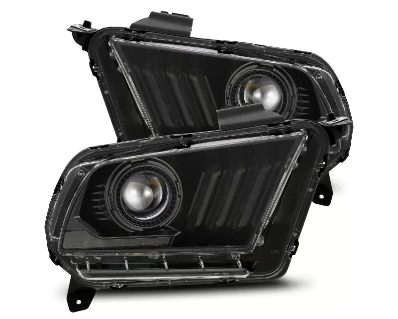 PRO-Series Projector Headlights Black Ford Mustang 2010-2014 Alpharex - 880112