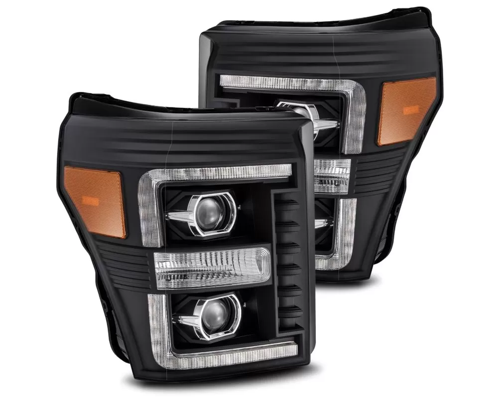 PRO-Series Projector Headlights Black Ford F-250 | F-350 | F-450 | F-550 2011-2016 Alpharex - 880142