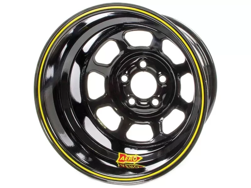 Aero Race Wheels ARW51-105020-RF Wheel 15x10 5x5 Black Powder Coat Wheel - 51-105020RF