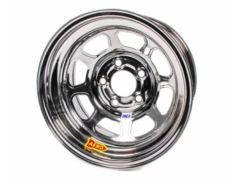 Aero Race Wheels ARW52-985030BLK Wheel 15x8 5x5 Black Chrome Wheel - 52-985030BLK