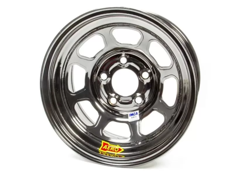 Aero Race Wheels ARW52-985040BLK Wheel 15x8 5x5 Black Chrome Wheel - 52-985040BLK