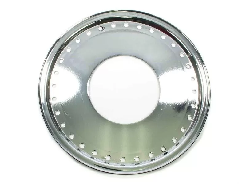 Aero Race Wheels  Mud Buster 1pc Ring and Cover Chrome - 54-500000