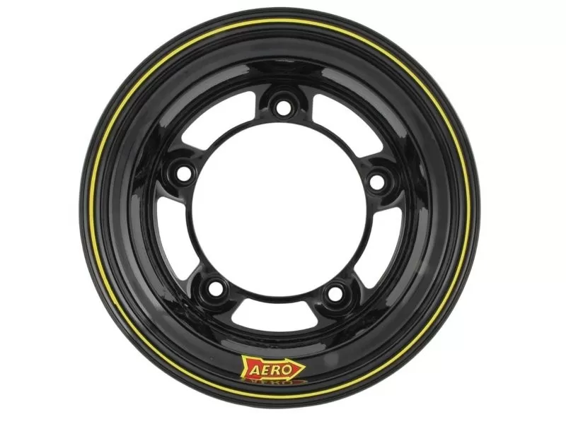 Aero Race Wheels ARW58-100530 Wheel 15x10 Wide 5 Bolt Pattern Black Powder Coat Wheel - 58-100530