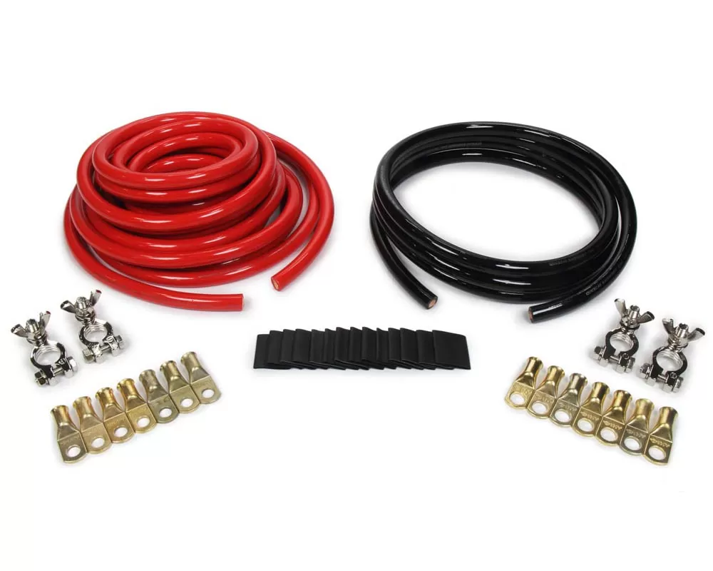 Allstar Performance Battery Cable Kit 2 Gauge 2 Batteries ALL76112 - ALL76112