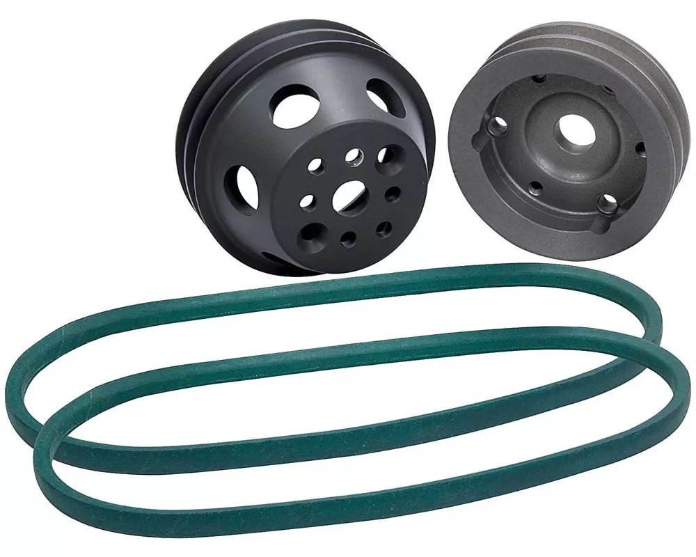 Allstar Performance 1:1 Pulley Kit w/o PS Premium ALL31093 - ALL31093