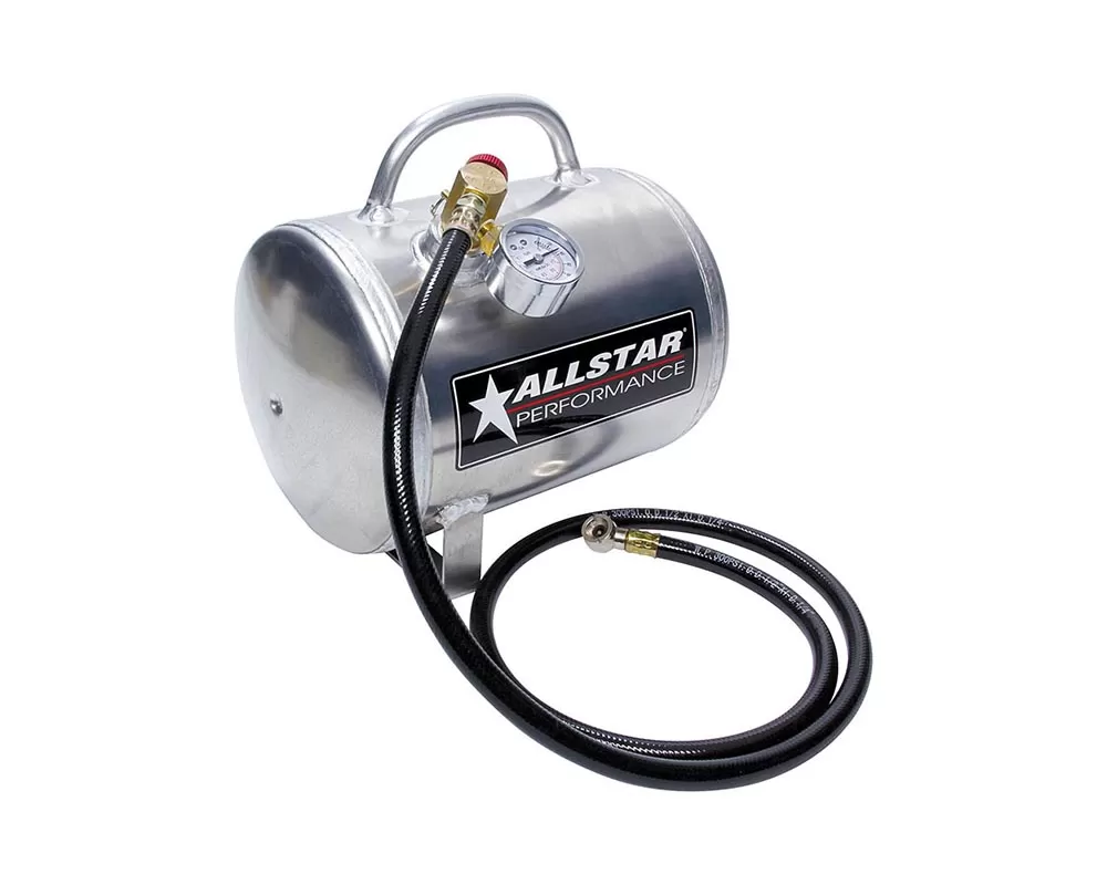 Allstar Performance Aluminum Air Tank 7x10 Horizontal 1-1/2 Gallon ALL10531 - ALL10531