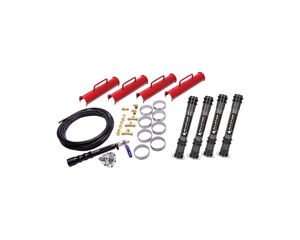 Allstar Performance Air Jacks Complete Kit 15.25in w/ Dirt Foot ALL11301 - ALL11301