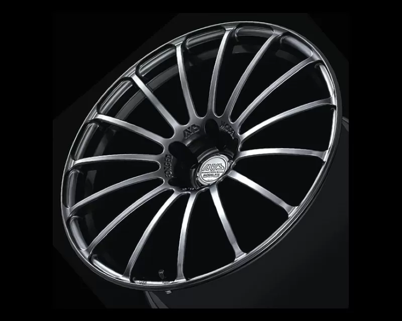 AVS Model F15 18x8 5x112 48mm Platinum Black Wheel - YBF8G48MPB