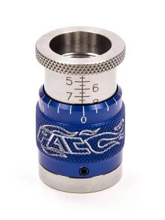 PAC Racing Spring 1.400-2.000" Range Valve Spring Height Gauge 0.001" Scale Blue Anodize Beehive Springs - Each - PAC-T901