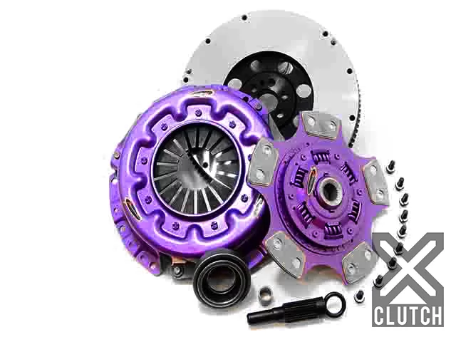 XClutch Clutch Kit with Chromoly Flywheel Stage 2 Ceramic Race Disc Nissan 2.4L 4-Cylinder - XKNI24501-1R