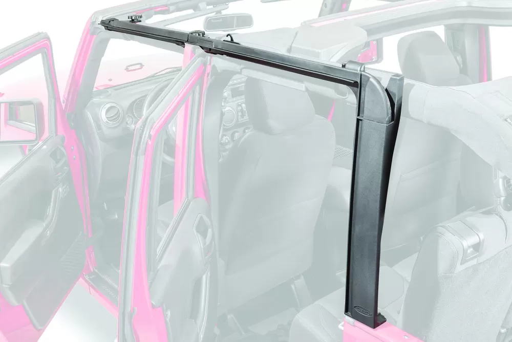 MasterTop Jeep TJ Factory Style Door Surrounds with Tailgate Bar For 1997-2006 Wrangler TJ - 15420201