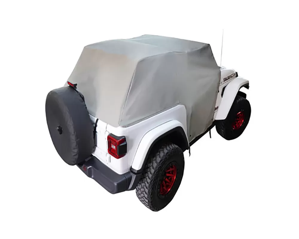 MasterTop Full Door Cab Cover Jeep Wrangler JL 2 Door 2018-2021 - 11110509