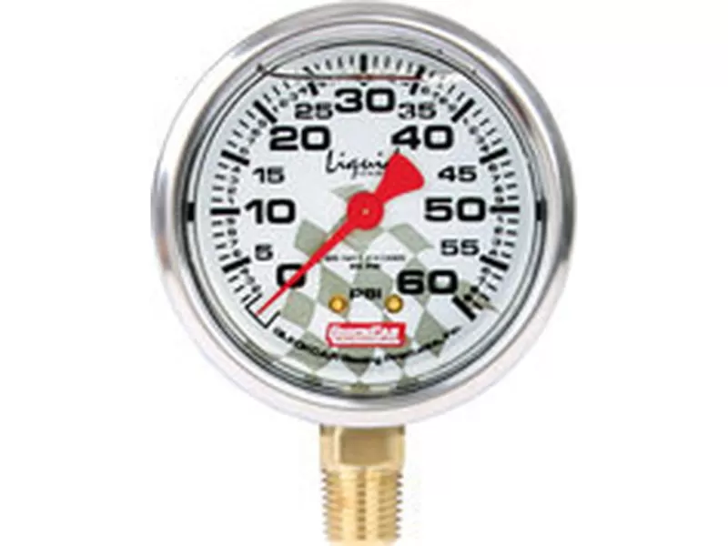 Quickcar Racing Products 0-60 PSI Liquid Filled Tire Gauge Head - QRP56-0061