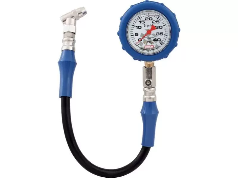 Quickcar Racing Products 0-40 PSI Liquid Filled Tire Pressure Gauge 56-041 - QRP56-041