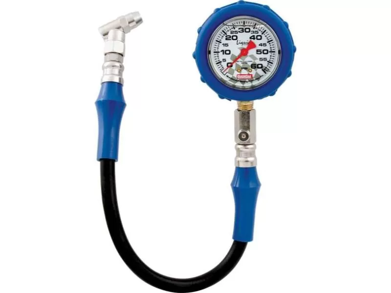 Quickcar Racing Products 0-60 PSI Liquid Filled Tire Pressure Gauge 56-061 - QRP56-061