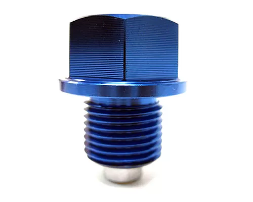 TiTek Magnetic Oil Drain Plug Blue M14 x P1.50 - MAGDP-BL