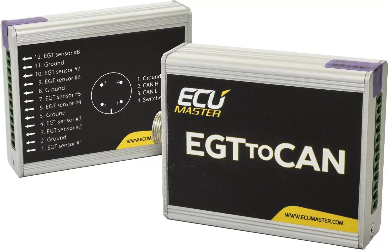 ECUMaster 8-Channel CAN EGT Module - ECUEGT8