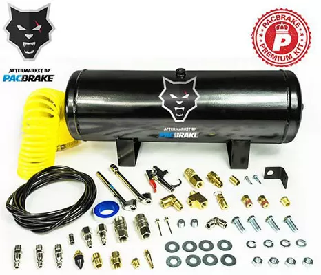 Pacbrake 2 1/2 Gallon Carbon Steel Premium Air Tank Kit Consists Of Air Tank Airline Air Nozzle Air Accessories Fittings And Fasteners - HP10050