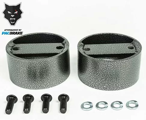 Pacbrake 2 Inch Air Suspension Spacer Kit For Use With Single And Double Convoluted Spring Kits - HP10152