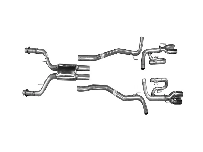 Solo Performance 2.5" Solo Mach Kit w/ Race Connection to Kook's (Standard Pipe) Pontiac G8 V8 2008-2009 - 994190ML