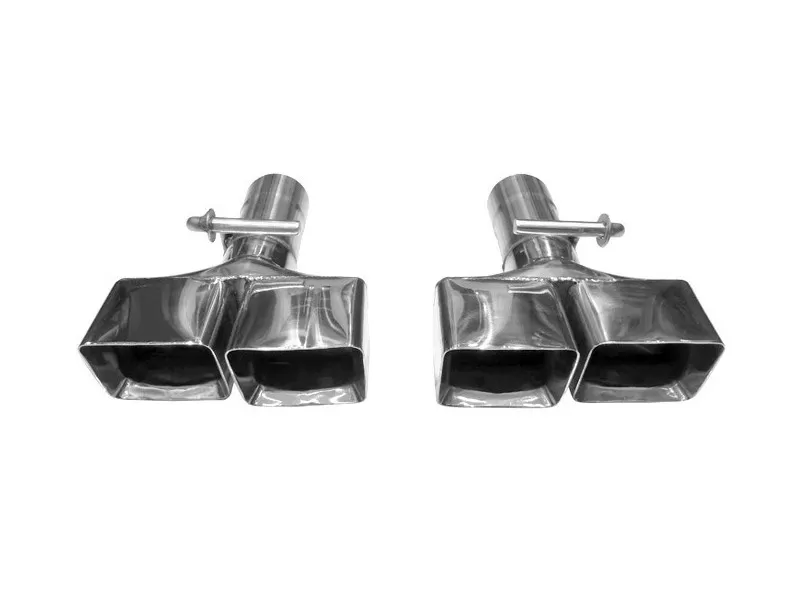 Solo Performance 3" Weld On Exhaust Tips (Pair) Dodge Challenger SRT 2008-2014 - T607-1R3.0 WO