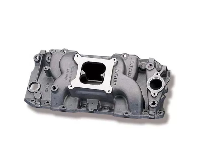 Weiand CHEV B/B STEALTH SERIES (OVAL) Chevrolet Lower - 8019