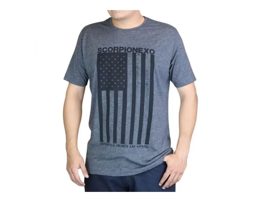 Scorpion EXO Americana Shirt - Black/Charcoal - 61-750-07