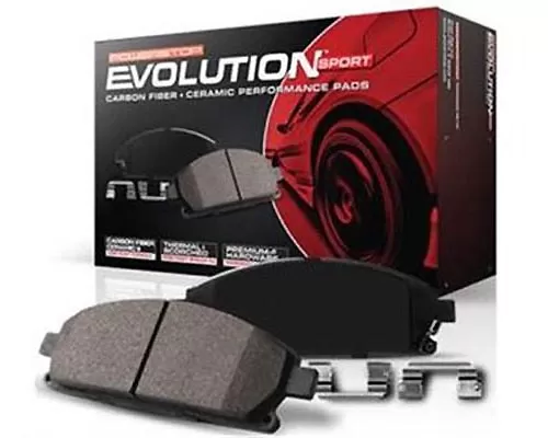Power Stop Z16 Evolution Ceramic Clean Ride Scorched Brake Pads 16-1349 - 16-1349