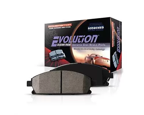 Power Stop Z16 Evolution Ceramic Clean Ride Scorched Brake Pads 16-1391A - 16-1391A