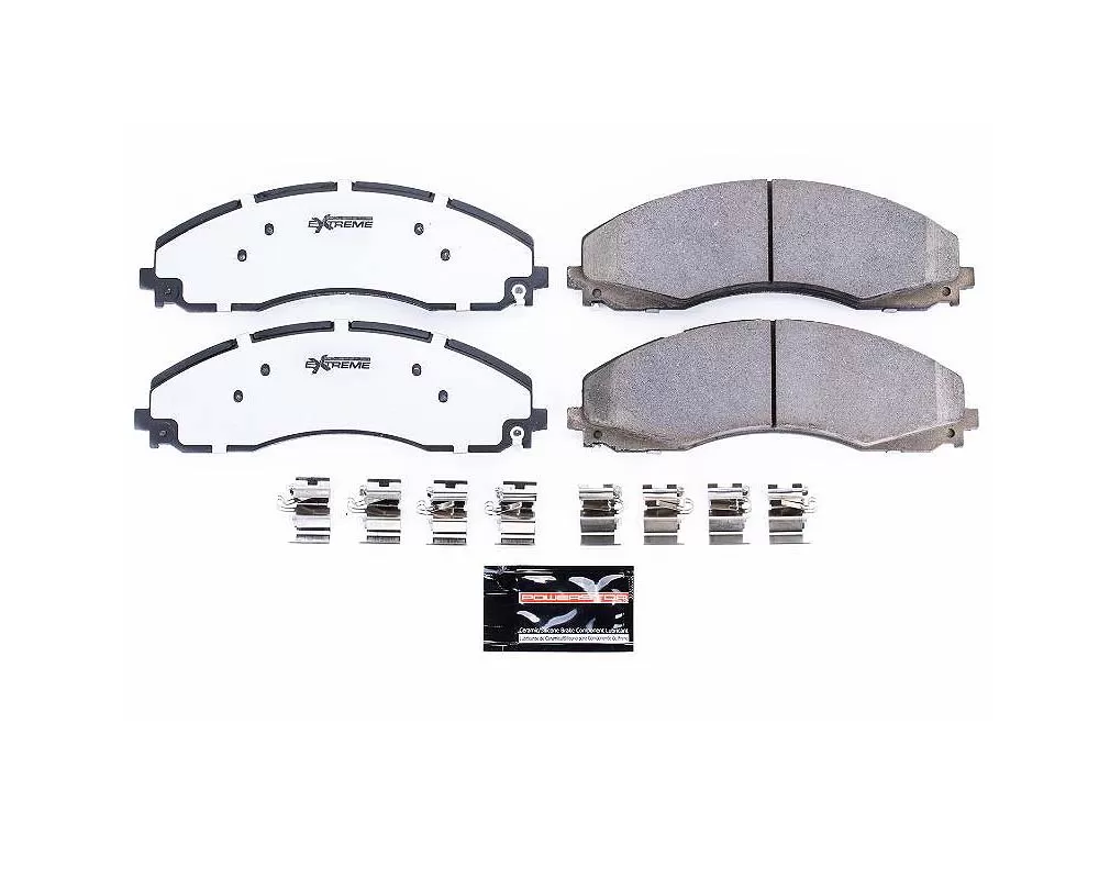 Power Stop Z36 Truck & Tow Brake Pads w/Hardware Front Ford F-450 Super Duty 2017-2019 - Z36-2018