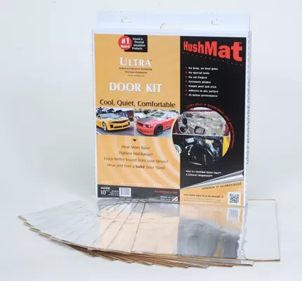 Hushmat Ultra Door Kit 10 pc 12in.x12in. Silver - 10201