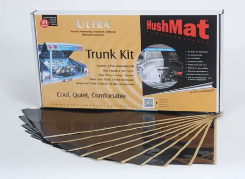 Hushmat Ultra Trunk Kit 10 pc 12in.x23in. Black - 10300