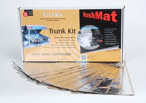 Hushmat Ultra Trunk Kit 10 pc 12in.x23in. Silver - 10301