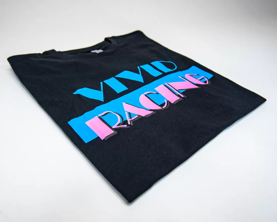 Vivid Racing T-Shirt Miami Vice Youth Black - VR-TSHIRT-MV-BKK-S