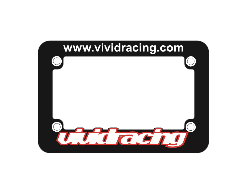 Vivid Racing UTV | Motorcycle License Plate Frame - VR-PLTFRM-UTV