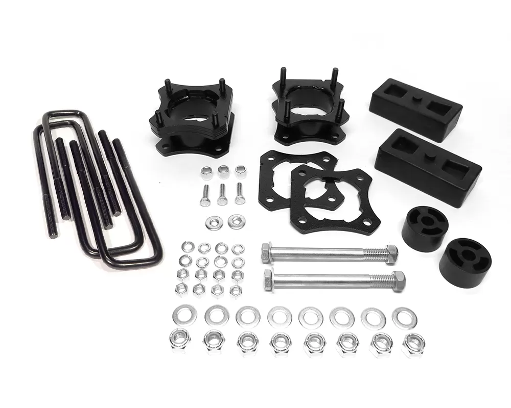 Top Gun Customz 2.5-3 Inch Leveling Lift Kit Includes Front Spacers 1.5 Inch Rear Blocks For 07-20 Tundra - TGC45006