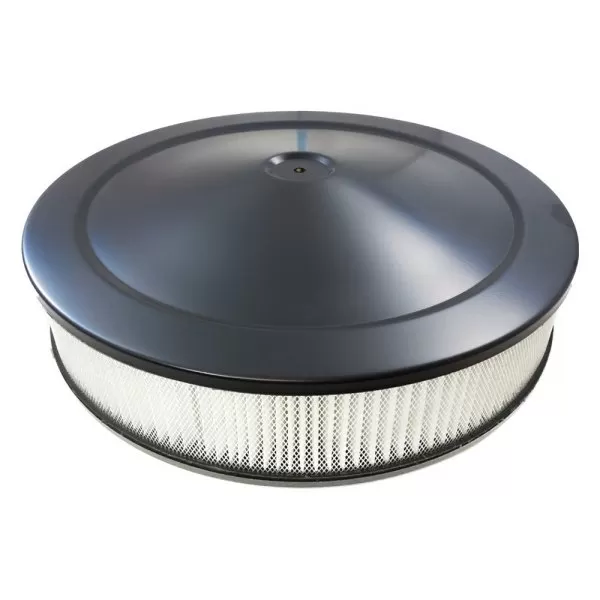 Racing Power Company  14" x 3" Muscle Car Style Air Cleaner Set - R2195BK-BOX