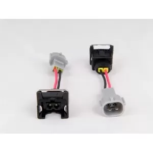 Fuel Injector Clinic Set of 4 Jetronic/EV1 (female) to Toyota (male) Injector Plug Adaptors - PADPJtoT4