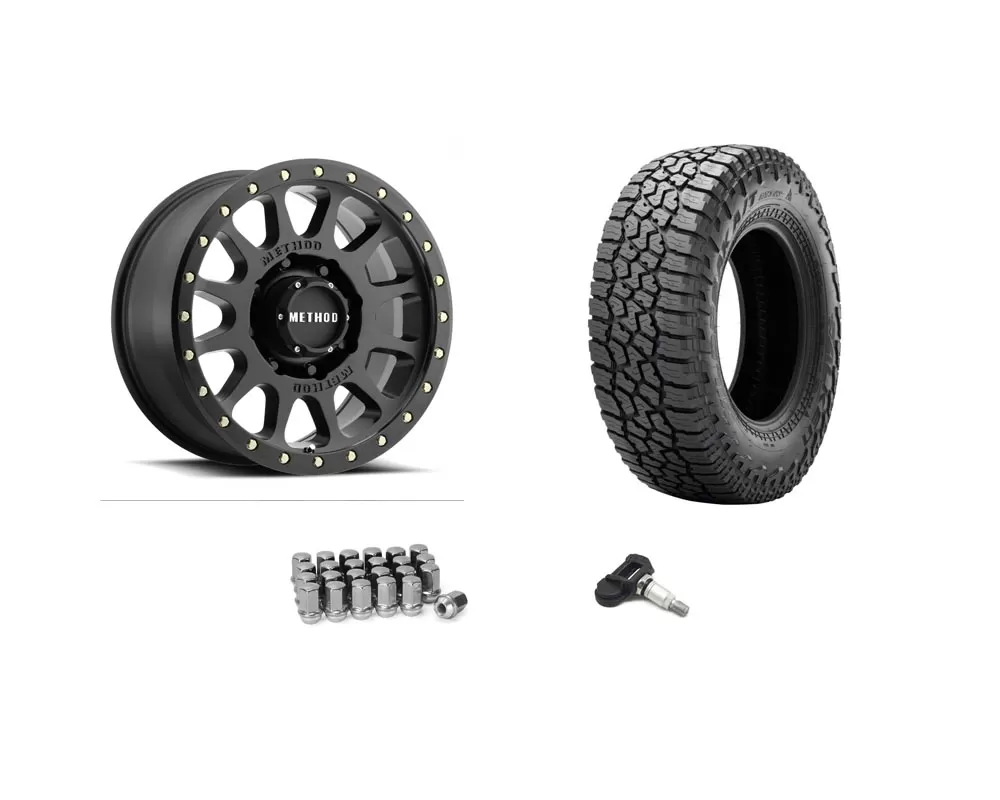 Jeep Gladiator Method MR305 with Falken Wildpeak 35 Inch Wheel and Tire Package - DT-JEEP-GLAD-KIT-35-4