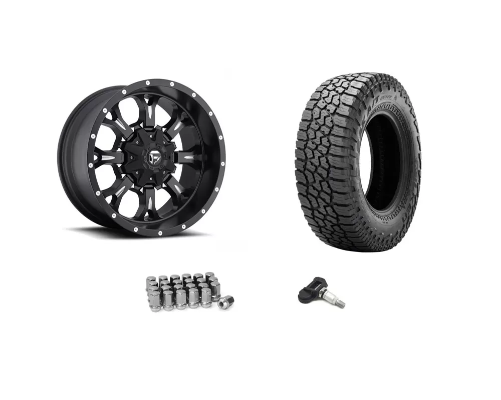 Jeep Gladiator Fuel D517 with Falken Wildpeak 33 Inch Wheel and Tire Package - DT-JEEP-GLAD-KIT-33-7