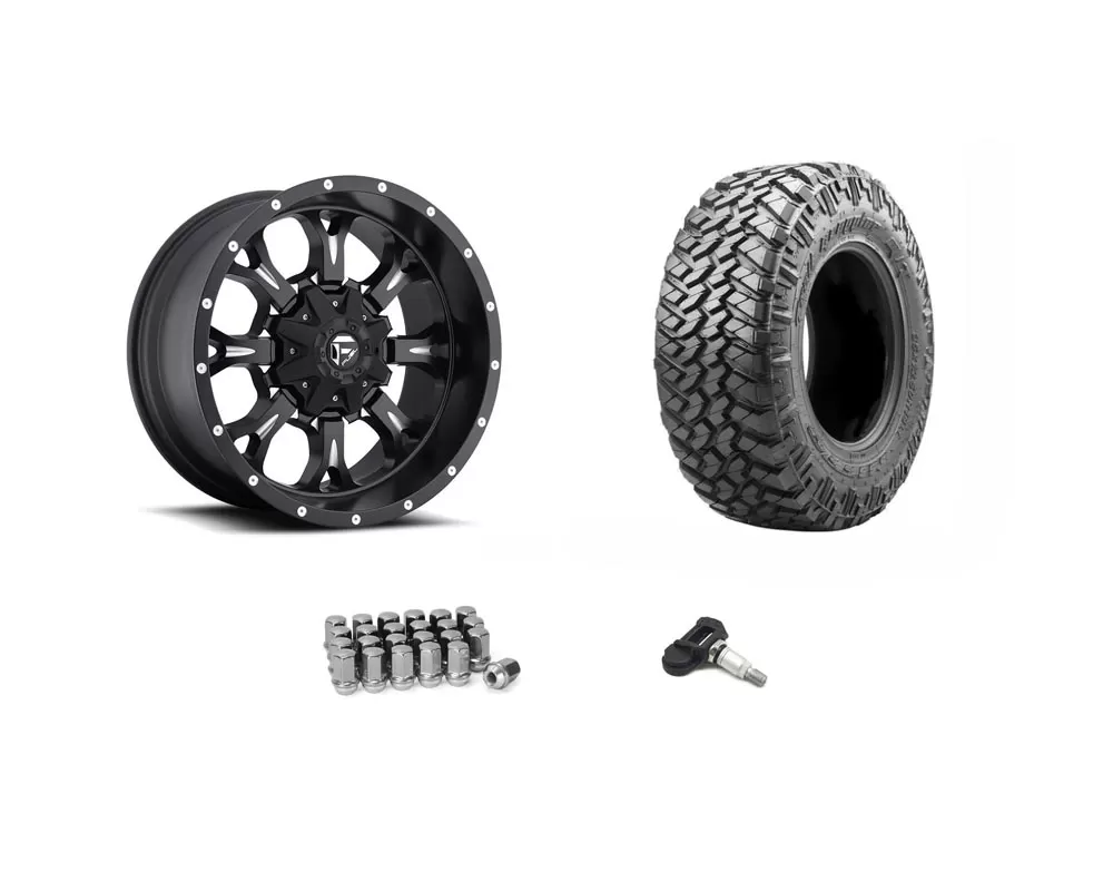 Jeep Gladiator Fuel D517 with Falken Wildpeak 35 Inch Wheel and Tire Package - DT-JEEP-GLAD-KIT-35-9