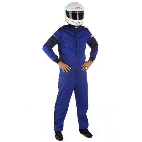 RaceQuip 110 Series Pyrovatex Jacket -Blue - Small - 111022