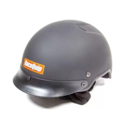 RaceQuip Crew Helmet Flat Black - Small - 251992