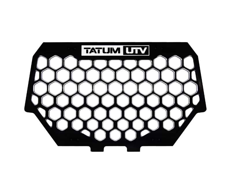 Tatum UTV Billet Grille Black Anodize Polaris RZR 2013-2017 - P-100A-B