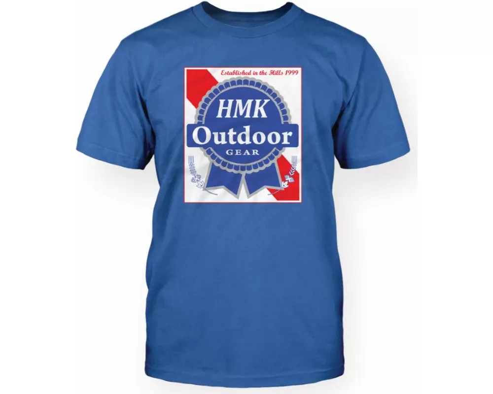 HMK Blue Ribbon T Shirt - HM2SSTPBRBLM